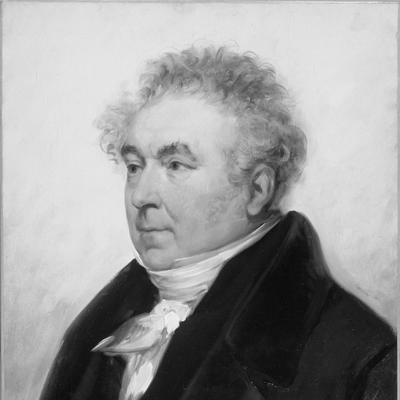 Retrato en blanco y negro de Charles-guillaume Étienne