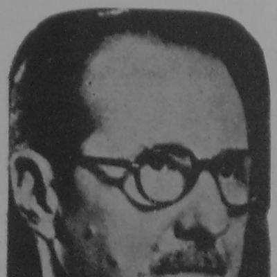 Retrato en blanco y negro de Constancio Vigil