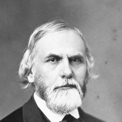 Retrato en blanco y negro de David Locke Webster