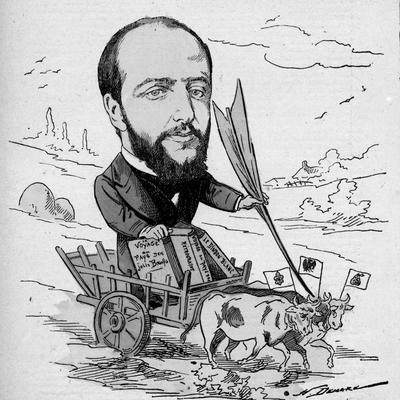 Retrato en blanco y negro de Edmond ThiaudiÈre