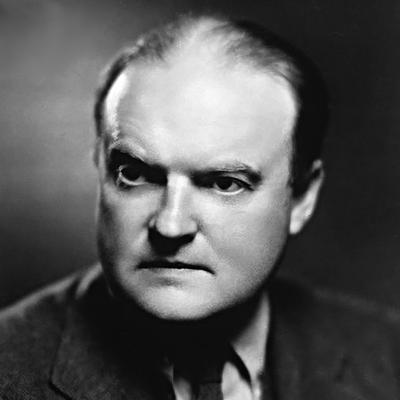 Retrato en blanco y negro de Edmund Wilson