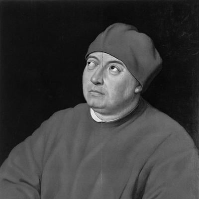Retrato en blanco y negro de Fedra