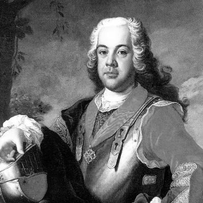 Retrato en blanco y negro de Francisco De Portugal