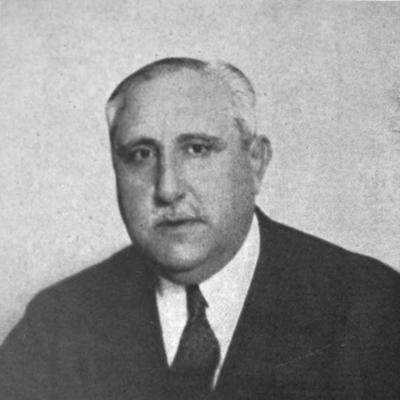 Retrato en blanco y negro de Gabriel Maura Gamazo