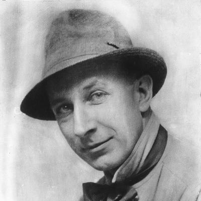 Retrato en blanco y negro de George Wesley Bellows