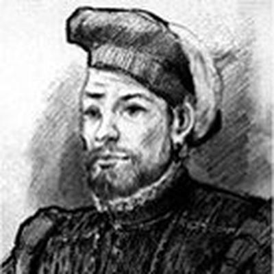 Retrato en blanco y negro de GinÉs PÉrez De Hita