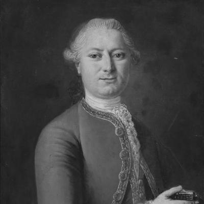 Retrato en blanco y negro de Giovanni Giacomo Casanova