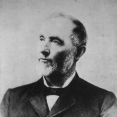 Retrato en blanco y negro de Henry Miller