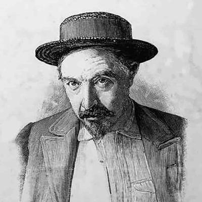 Retrato en blanco y negro de J. H. Rosny