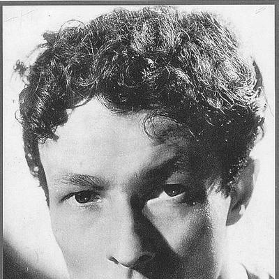 Retrato en blanco y negro de Jean Louis Barrault