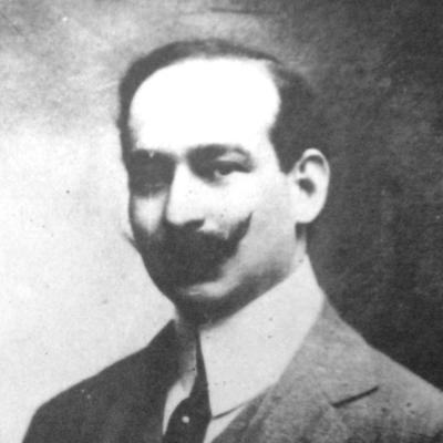 Retrato en blanco y negro de JosÉ Ingenieros