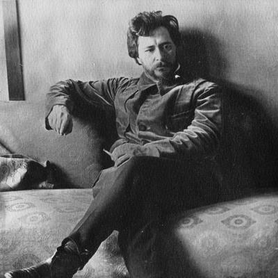 Retrato en blanco y negro de Leonid Nicolaievich Andreiev