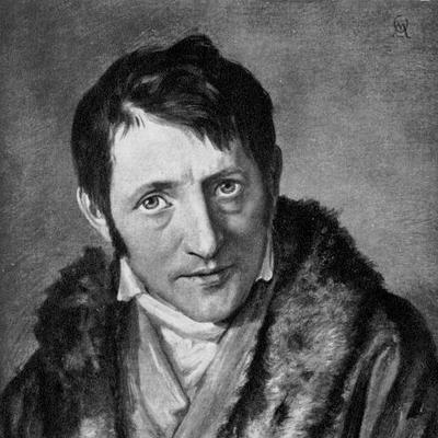 Retrato en blanco y negro de Ludwig BÖrne