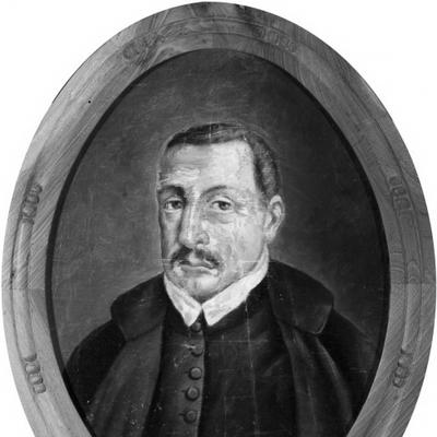Retrato en blanco y negro de Lupercio Leonardo De Argensola