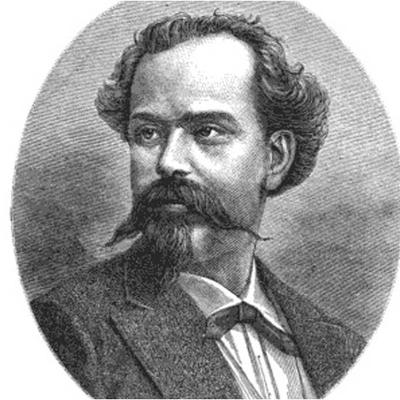 Retrato en blanco y negro de Manuel M. Flores
