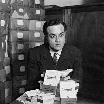 Retrato en blanco y negro de Philippe HÉriat