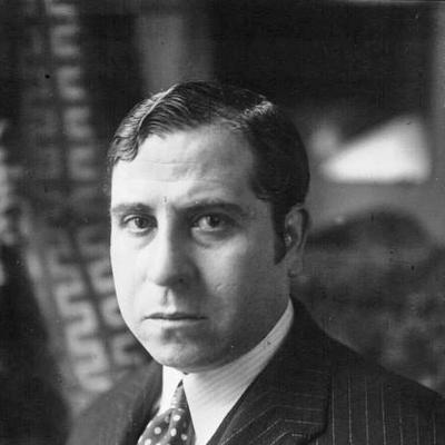 Retrato en blanco y negro de RamÓn GÓmez De La Serna