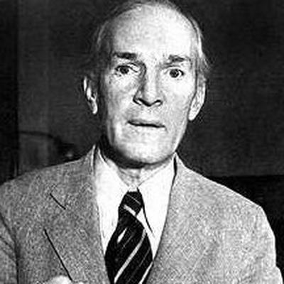 Retrato en blanco y negro de Upton Sinclair